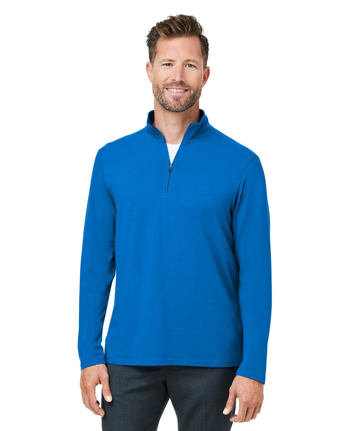 Devon & Jones DG425 Raleigh Stretch Quarter-Zip Pullover