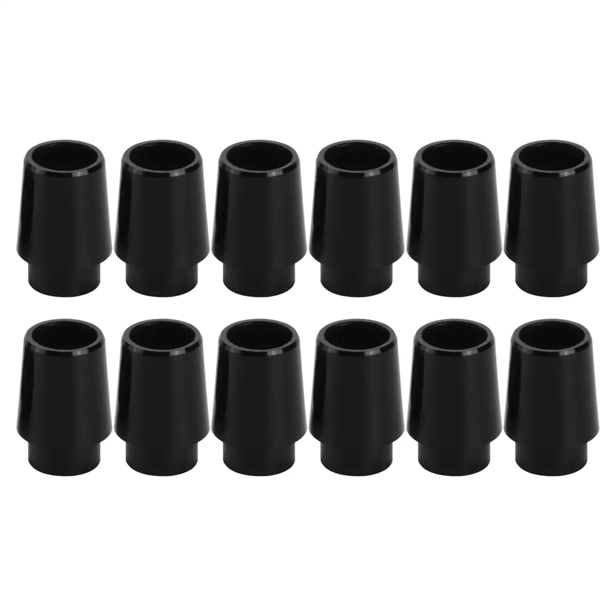 12Pcs Golf Ferrules Compatible with PXG Irons 0.370 Inch Tip Irons Shaft Golf Club Shafts Sleeve Adapter
