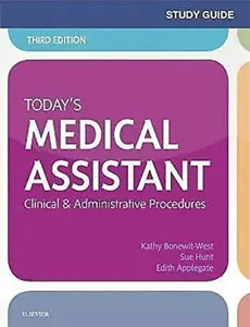 USED Book - Study Guide for Today's Medical Assistant: Clinical & Administrative Procedures by Bonewit-West, Kathy (Paperback) - english