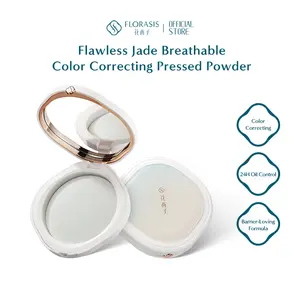 Florasis Flawless Jade Breathable Color Correcting Pressed Powder