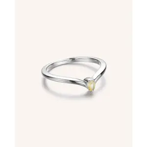Manga Pear Cut Ring