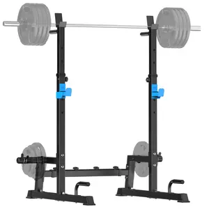 JX FITNESS Squat Rack, Barbell Rack, Bench Press Rack Push Up Multi-Function Weight Lifting Gym/Home Gym