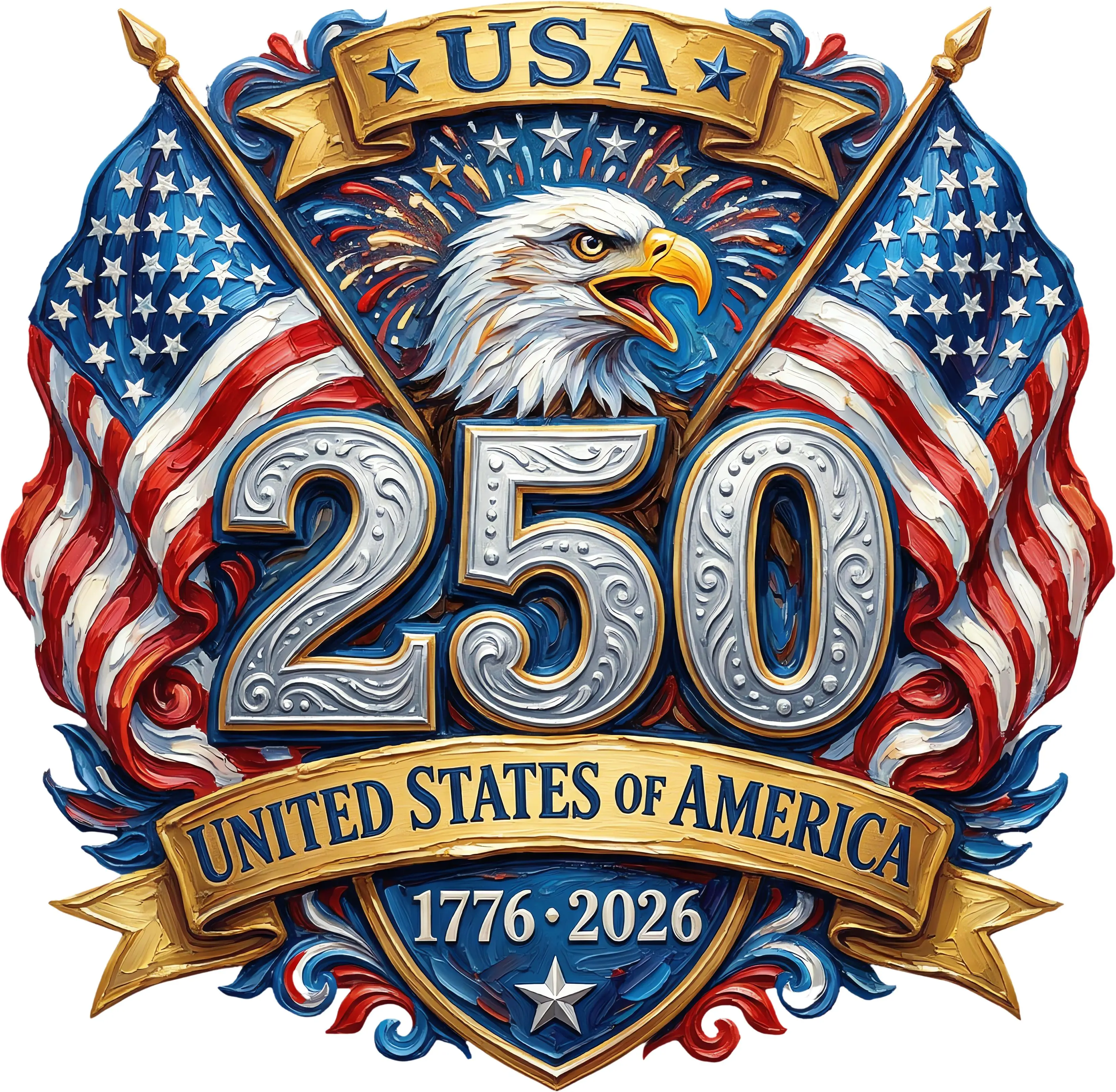 DTF Transfer – 250 USA Multi Sizes (PA-AN001)