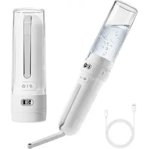 Electric Portable Bidet - Rechargeable Travel Bidet for Women  Care & Personal Hygiene | with 3  Modes for  Travel & Camping (White)