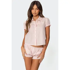 Lona Tailored Button Up Shirt