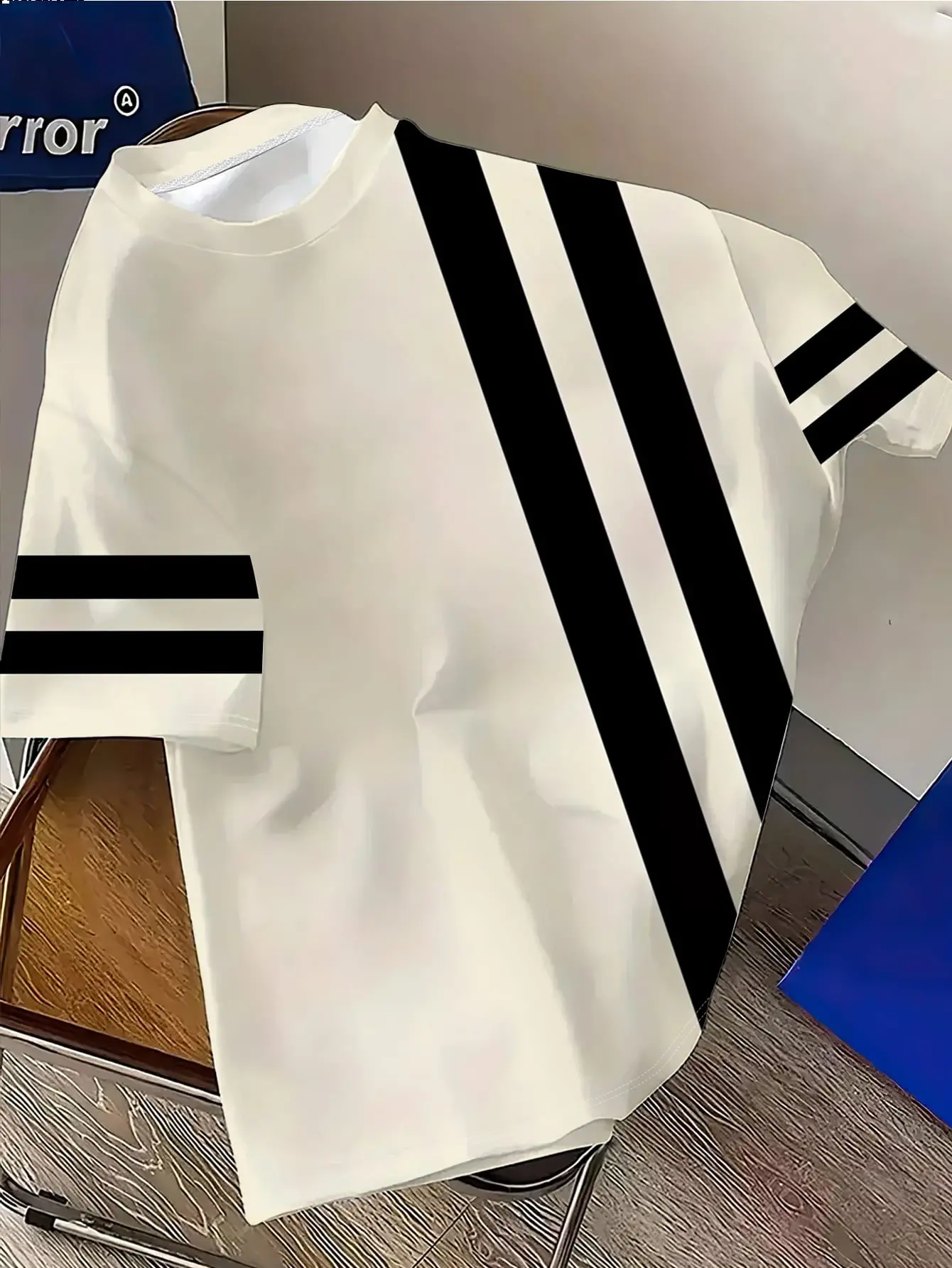 Men's Crew Neck Short Sleeve T-Shirt - Breathable Summer Casual Shirt with Plain Round Neck, Suitable for Outdoor, Beach & Daily Wear,  Regular Fit Top for Spring Outings, Layering Base for -Casual Outfits (No Transparency)