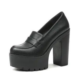 CYNLLIO Platform Mary Jane Shoes for Women Cute Lace Bow Chunky High Heel Suede Shoes Lollita Fashion Goth Pumps  Uniform Oxford Outdoor Shoes for Concert Party Date Night Cosplay Fall Winter Shoes