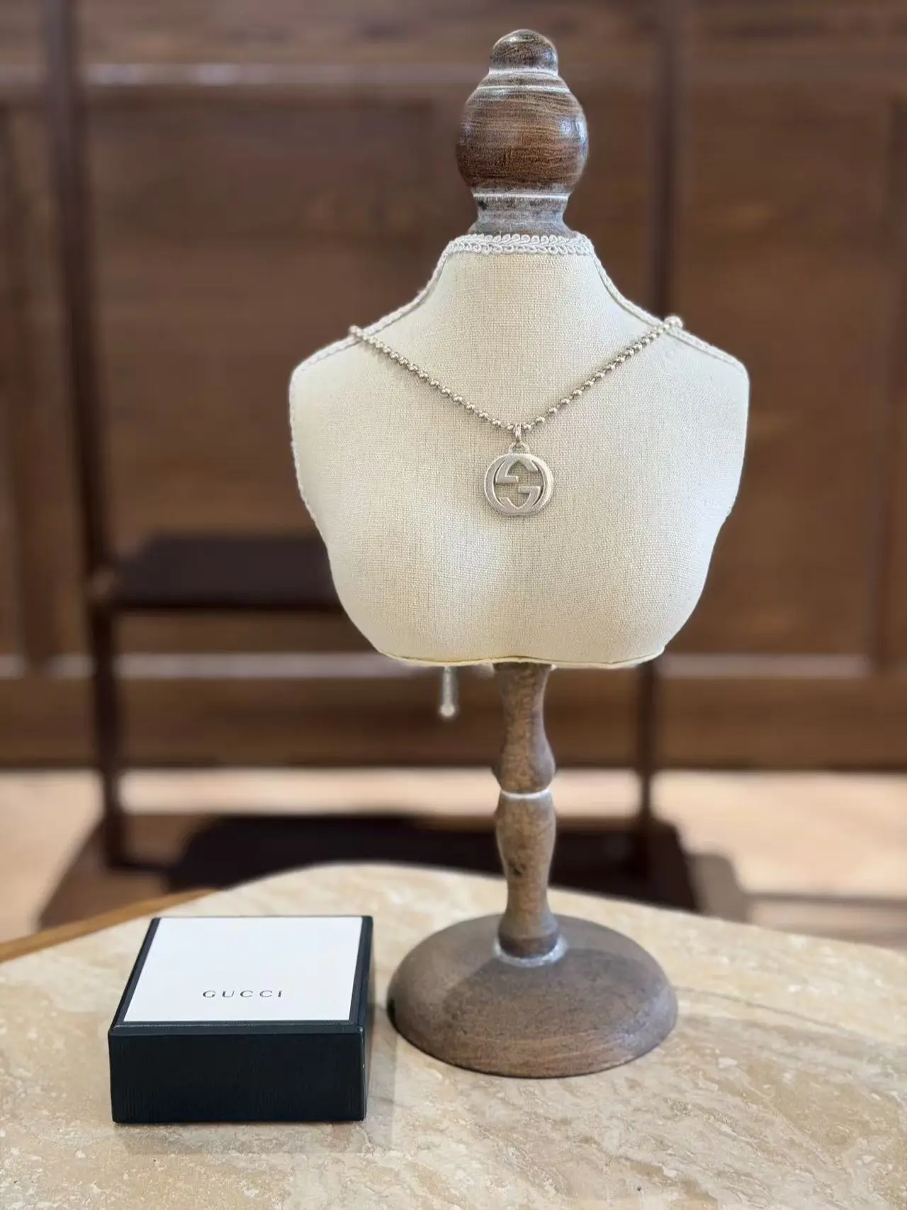 Pre-owned GUCCI metals Bag Accessories Fashion Jewellery Necklace, Women's Luxury Accessory