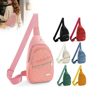 Trendy Sling Backpack for Women, Small Crossbody Bag with Adjustable Strap, Waterproof Lightweight Fanny Pack for Hiking & Daily Use