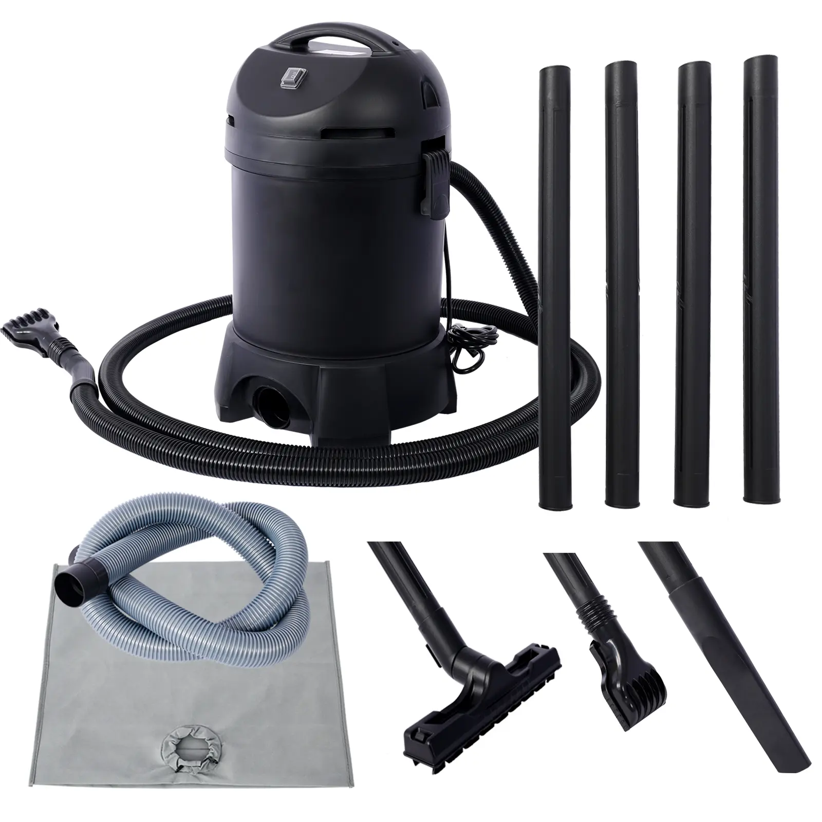 Garden Pond Vacuum Cleaner for Household Appliances, 14ft Intake Suction Hose, 6.5ft Output Hose, 4 Extension Tubes, 3 Cleaning Nozzles, Durable Outdoor Water Maintenance Cleaning Tool, Cleaning Tools