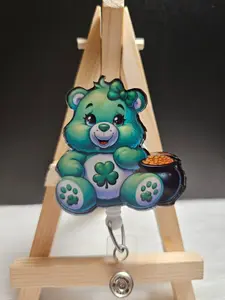 Lucky Bear Badge Reel