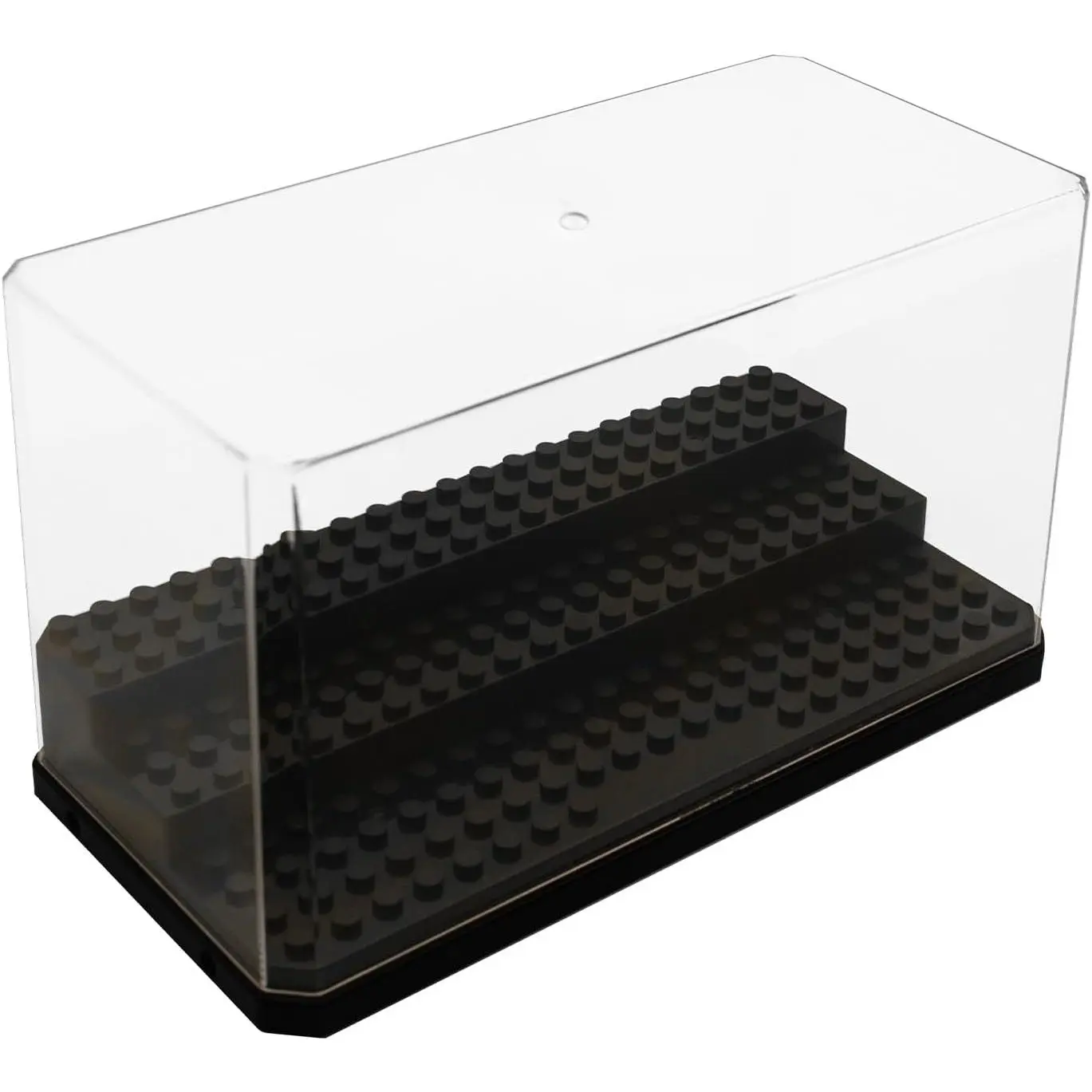 Acrylic Minifigure Display Case Stackable Action Figures Blocks Display Box, Clear Dustproof Display Case Box for Lego Lovers