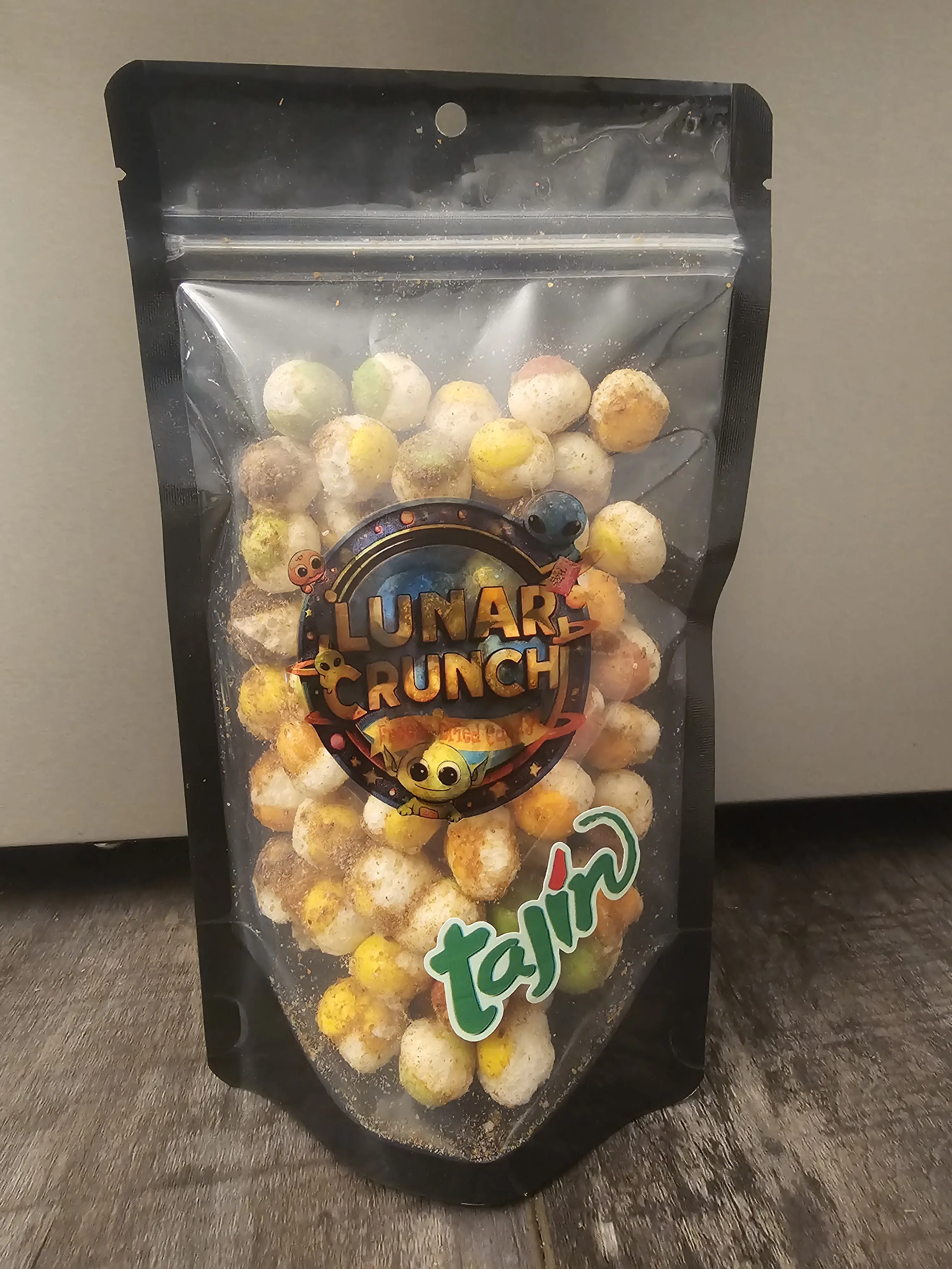 Freeze-Dried Tajin Moon Bites, Candy, Snack, Candies, freeze-dried candy, Tajin, Chamoy