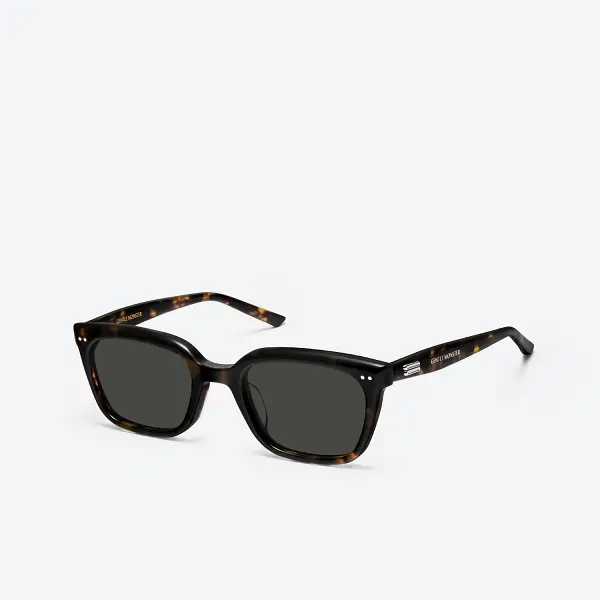 GENTLE MONSTER Soho T1 Tortoise Frame Black Lenses Square Shape