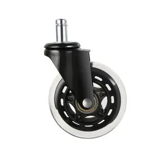 VEVOR Office Chair Wheels, Set of 5, Various specifications, Caster Wheels Replacement for Hardwood Floors and Carpet, Heavy Duty Computer Gaming Desk Casters, Universal Fit for Most Chairs