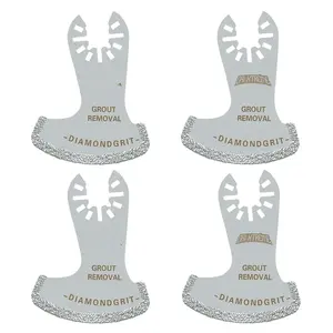 Oscillating Multi Tool Swing  ,  Oscillating Tool , Mortar    for Grout Removal, 4-Pack