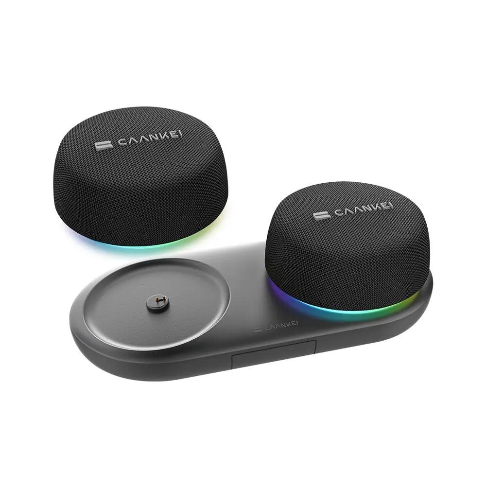 High-Volume Magnetic Mini Speaker, Portable Wireless Speaker, Waterproof Bluetooth-compatible Speaker, Wireless Bt Speaker, Ideal for Outdoor and Travel Use, Enhanced Sound Quality, Outdoor Wireless Speaker, Portable Waterproof Speakers