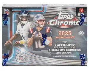 2025 Topps Chrome Football Breakers Delight Box