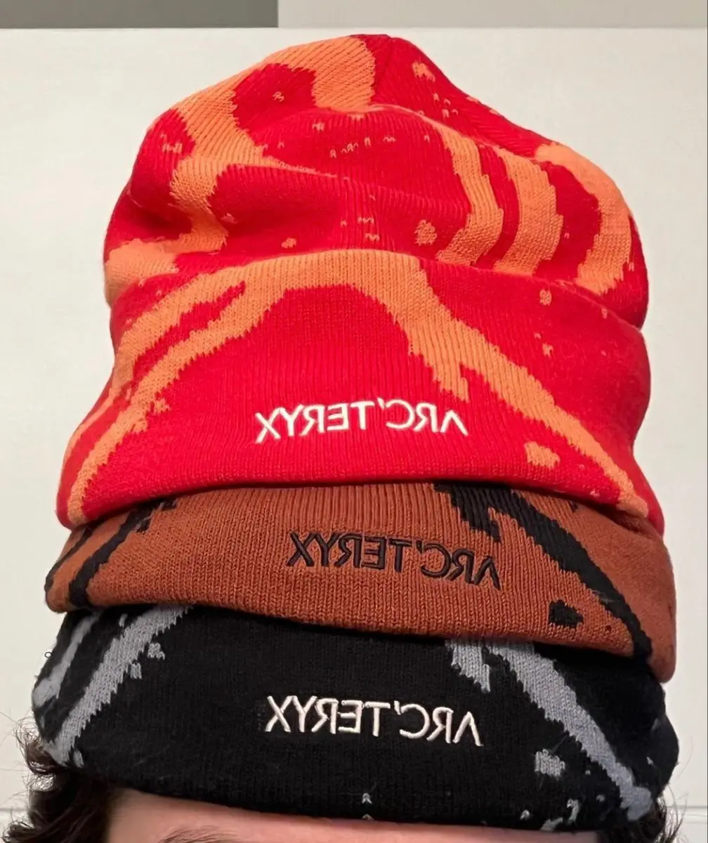 Unisex Arc'teryx Winter Toque Beanie for Climbing and Hiking.
