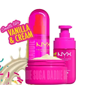 [NEW] Suga Baddie Ultimate Body Care Set, Shimmer Body Oil + Whipped Body Butter + Hair & Body Mist, 24H Hydration— NYX Professional Makeup