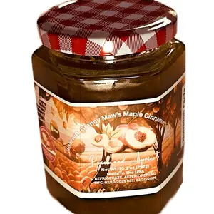 Organic Irish Sea Moss Body Food Peach & Apricot Jam 6 Grams - Healthy Flavor Option for Fruit Desserts - Salad