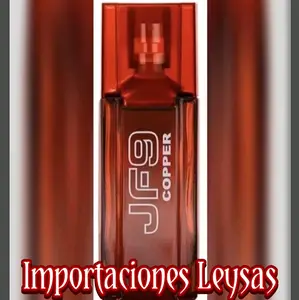 JF9  COPPER  FOR MEN NEW IN SEALED BOX NET WEIGHT 100 ML/3.4 FL OZ IMPORTED OF MÉXICO.