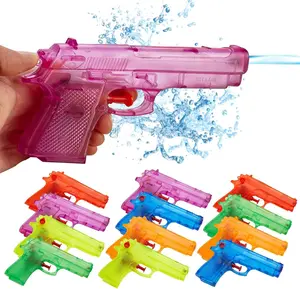 Water Blasters - 6 Inch - 24 Pack - Assorted Colors - Soaker Squirt Summer Shooter Toys for Swimming Pool, Beach, Water Fighting Toy, Pool Party Beach Games for Boys, Girls, Adults
