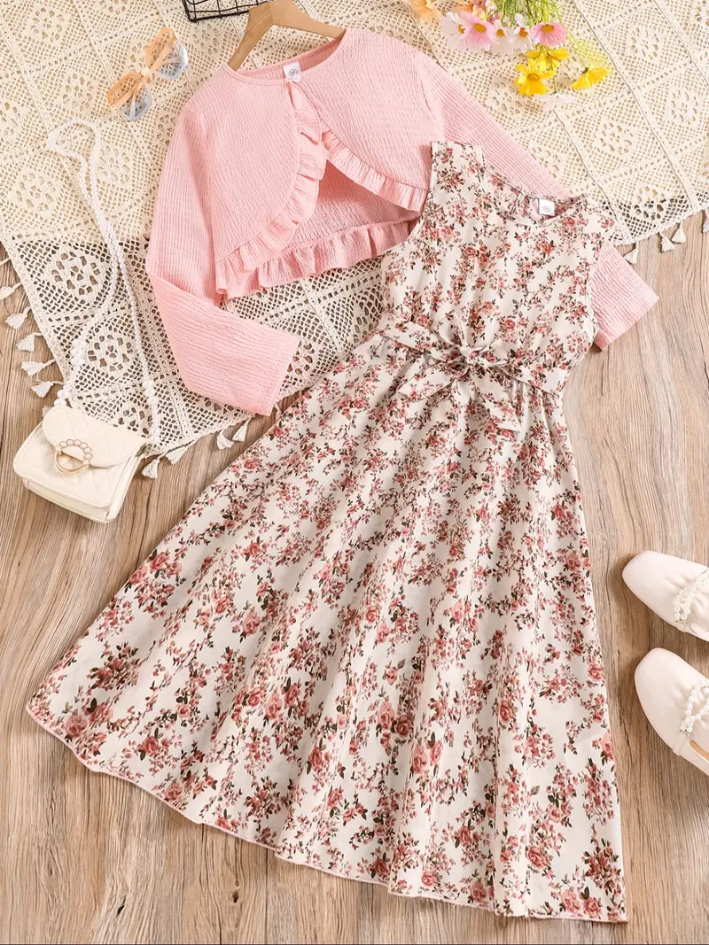 fitted floral dress - TikTok Shop