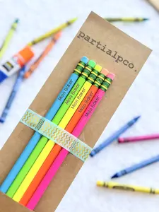 Personalized Pencils, Pencils With Name, Engraved Pencils, Personalized Pencils for Teachers, Personalized School Supplies, Pencils for Kids