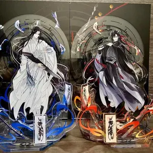 Game Grandmaster of Demonic Cultivation MDZS Wei Wuxian Lan Wangji Double-sided Acrylic Stand Model Plate Cartoon Figure Decor