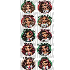 mexico girls dtf  gang sheet