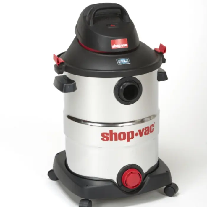 Shop-Vac USA 5989505 Stainless Steel Wet/Dry Vac, 12 Gal, 5.5 Peak HP, SVX2 Motor Technology, Blower Port, 25.7 lbs Weight