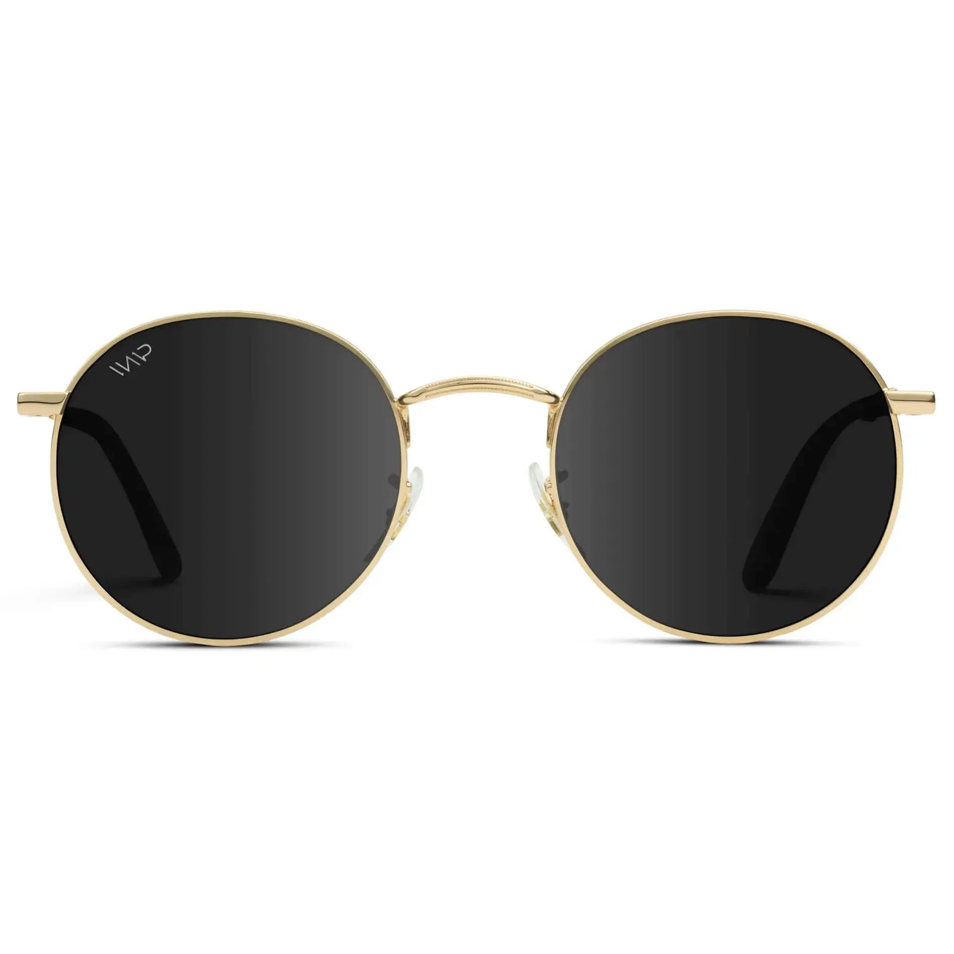 WMP Eyewear Nevada Women's Shades, Round Retro Stylish Accessories with Stainless Steel Frame, Polarized Shatter-Resistant TAC Lenses & 100% UV Protection, Polarized Shades, Rounded Polarized Glasses