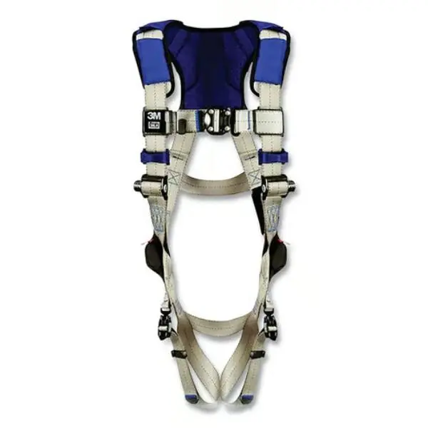 DBI-SALA 098-1401022 Quick-Connect Back D-Ring Comfort Vest Safety Harness, Gray - Large, Suspension, 4 Lbs