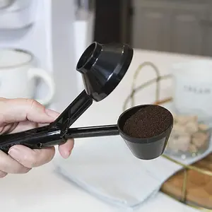 Coffee Scoop & Tamper Tool – 2-in-1 Coffee Measuring Spoon for Grounds & Portafilters