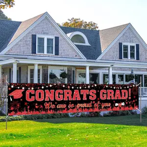 2026 Graduation Decorative Banner: Congratulations to the Graduates—We’re Proud of You! Banner, Yard Sign, Class of 2026 Party Decorations, Graduation Theme Backdrop, Backdrops, Parties, Gifts, Outdoor, Indoor.