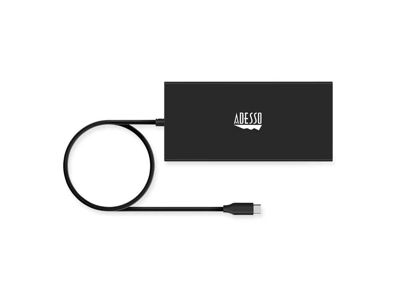 Adesso USB C Docking Station Multiport Adapter Type C Hub 2 DisplayPort Support 8K, HDMI, RJ45 Ethernet Port, 100W PD Charging, 3*USB, SD/TF Card Reader for MacBook Windows Laptop (TAA Compliant)