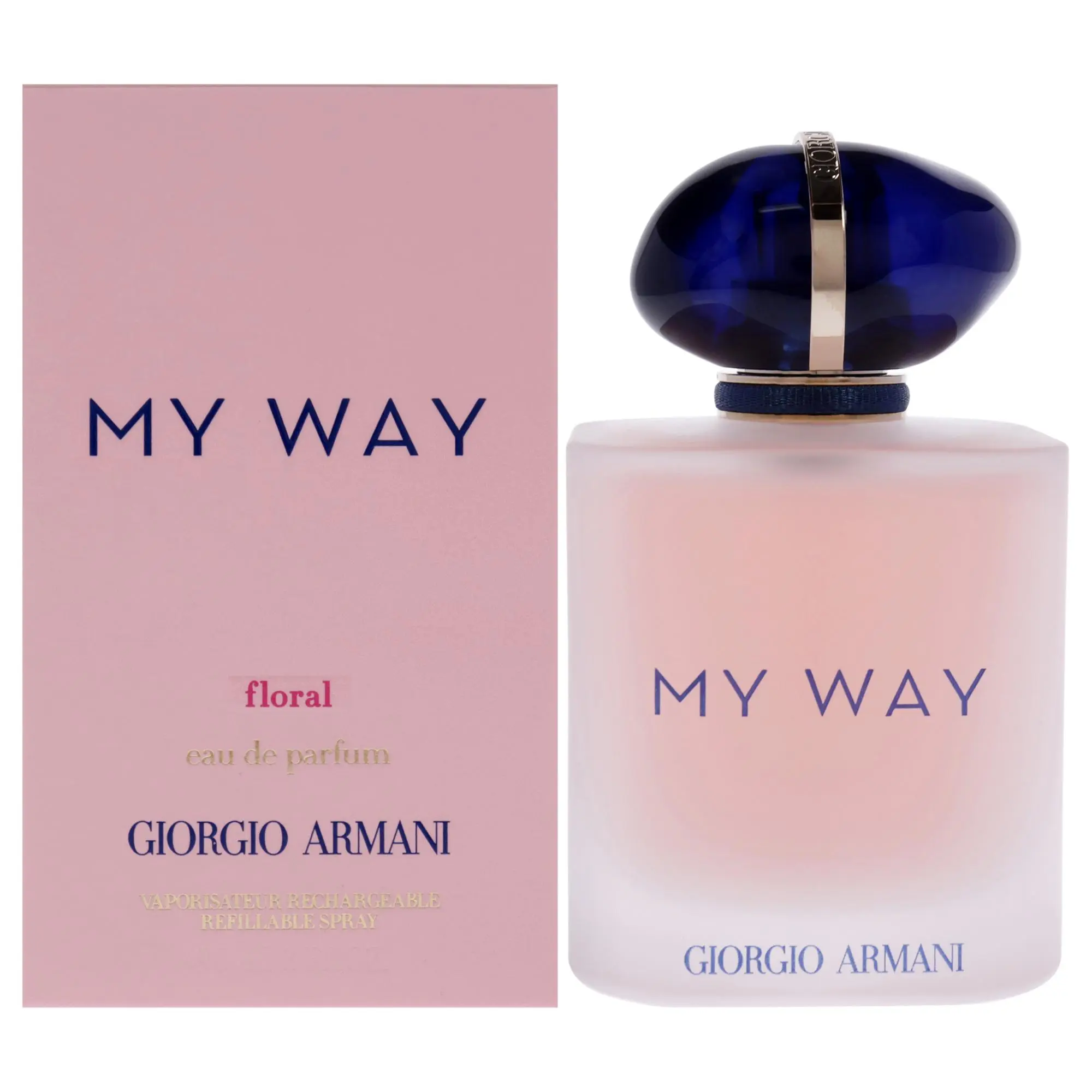 Giorgio Armani My Way Floral Women's Classic EDP Spray - 3 oz (3 to 3.9 fl oz), Refillable, Cost-Effective, No Excessive Promotions