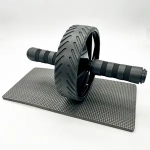 Unisex Single Wheel Ab Roller, Anti-Slip Silent Tire, Comfortable Handle, Core Strength Trainer, Home Gym Equipment, Abdominal Exercise Roller, Abdominal Workout Equipment, Abdominal Exerciser