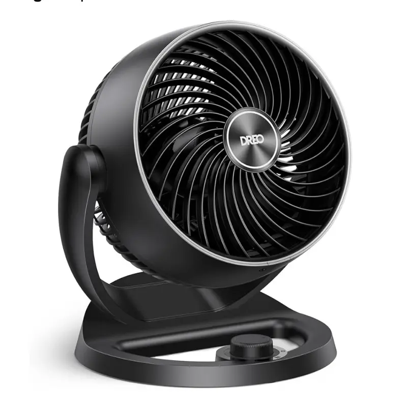 Dreo 9” Circulator Fan with Powerful Fan Performance and Versatile Design for Home and Office Use