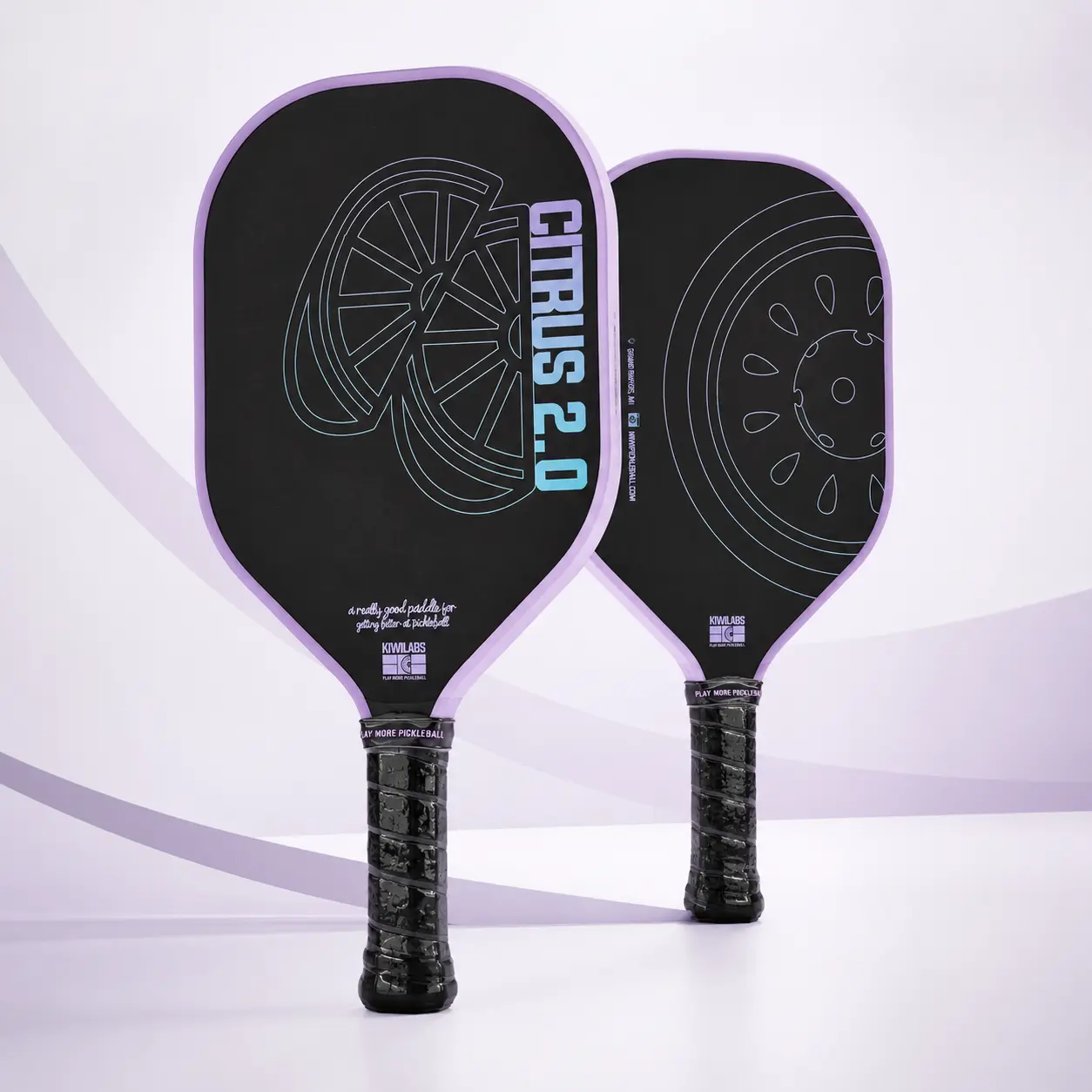 Citrus 2.0 | Raw Carbon Fiber Pickleball Paddle