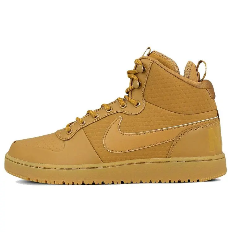 Nike Court Borough Mid Winter Wheat Skate Shoes Men's AA0547-700