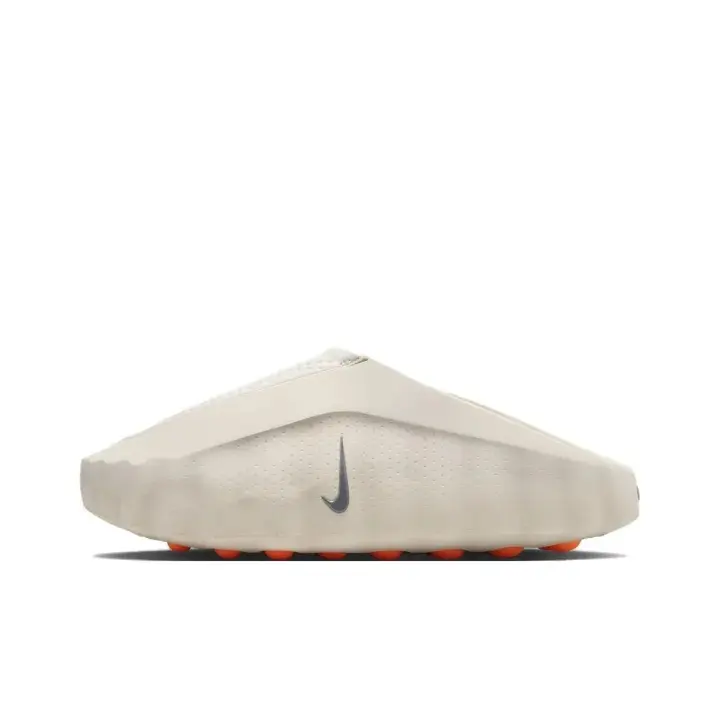 Unisex Closed Toe Clog Slippers Light Beige Perforated EVA Thick Sole Platform Slides Cloud Soft Cushion Orange Round Nubbed Non Slip Outsole House Slippers Indoor Outdoor Daily Wear Slides