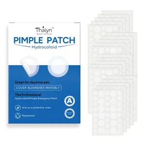 Blue Box Acne Coverage Patches, Pimple Patch, Acne Spot Stickers, Transparent Invisible Small Round Stickers, Clean Acne Pores Moisturize Skin, Moisturizing, Bulk Pack 720pcs, Hydrocolloid
