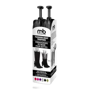 Moneysworth & Best Fashion 14" Boot Shaper With Handle (1 Pair)