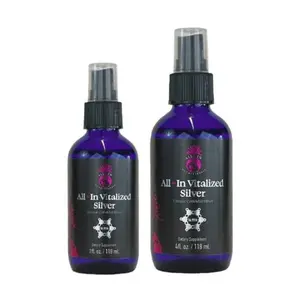 All-In Vitalized Silver - Colloidal Silver Spray, Dropper - 99.99% Pure Silver