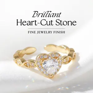 Diamond Heart Ring