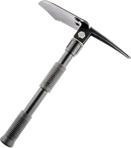 ASR Outdoor 3 in 1 Mini Folding Shovel with Pick - Perfect tool for Outdoor Activities