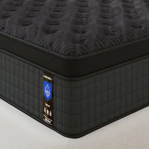 12/14 Inch Twin, Full, Queen, King Mattress Memory Foam And Spring, Hybrid MattressMedium Firmness, Lumbar Support, For Home Rooms Hotels, Boxed Halloween ChristmasGift Furniture Ergonomic queen size mattress Interior Modern