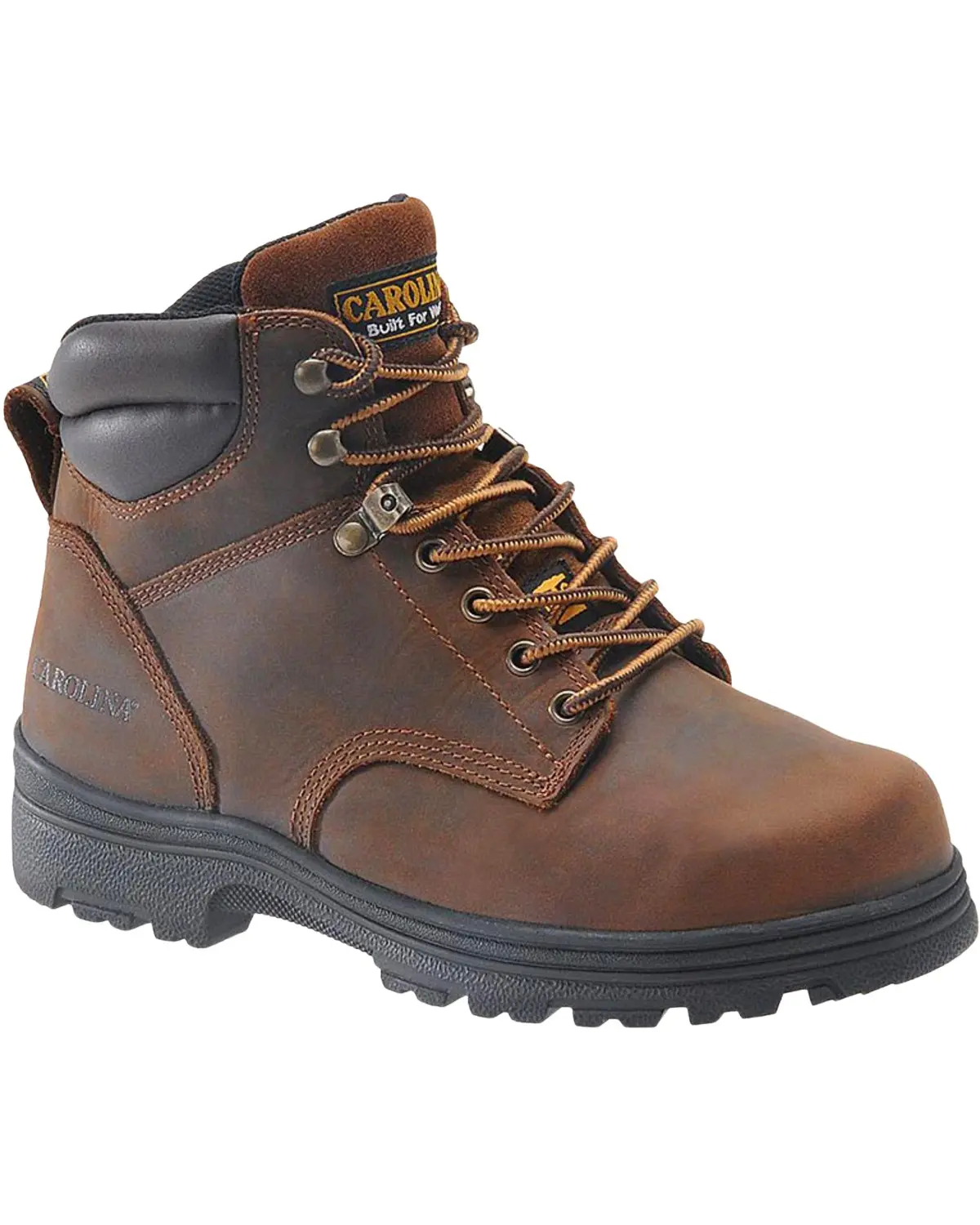 Carolina Men's Men'S 6" Broad Toe Internal Met Guard Work Boot Steel - Ca3527